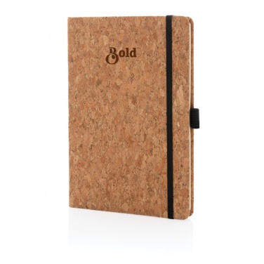 Logotrade promotional gift picture of: Cork hardcover notebook A5