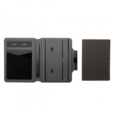 Logo trade promotional products picture of: Artic Magnetic 10W wireless charging A5 notebook