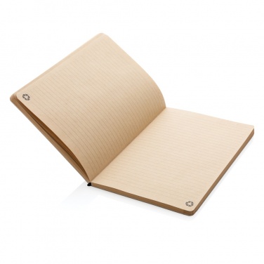 Logotrade advertising product picture of: A5 cork & kraft notebook