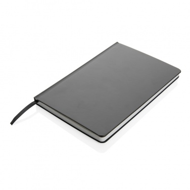 Logo trade promotional gifts picture of: A5 Impact stone paper hardcover notebook