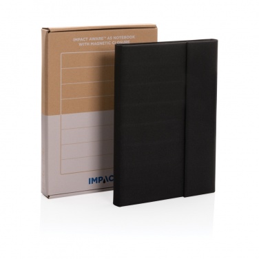 Logotrade promotional merchandise image of: Impact Aware™ A5 notebook with magnetic closure