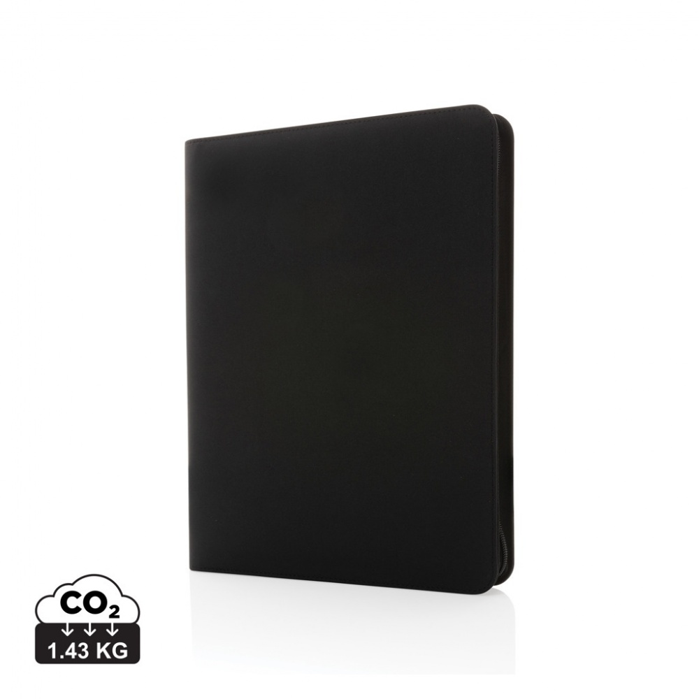 Logotrade promotional items photo of: Impact Aware™ deluxe 300D tech portfolio with zipper