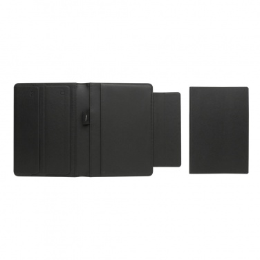 Logo trade promotional products image of: Swiss Peak Heritage RCS rPU A5 stone paper portfolio