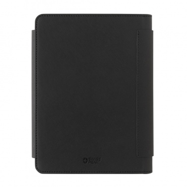 Logo trade promotional products image of: Swiss Peak Heritage RCS rPU A5 stone paper portfolio