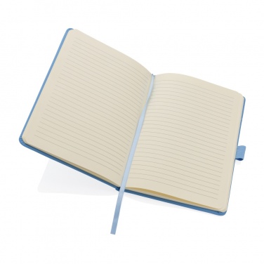 Logotrade business gift image of: Sam A5 RCS certified bonded leather classic notebook