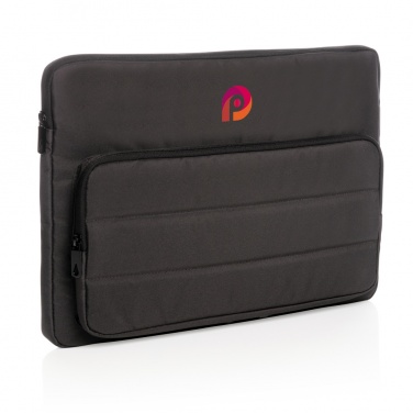 Logo trade business gift photo of: Impact AWARE™ RPET 15.6" laptop sleeve
