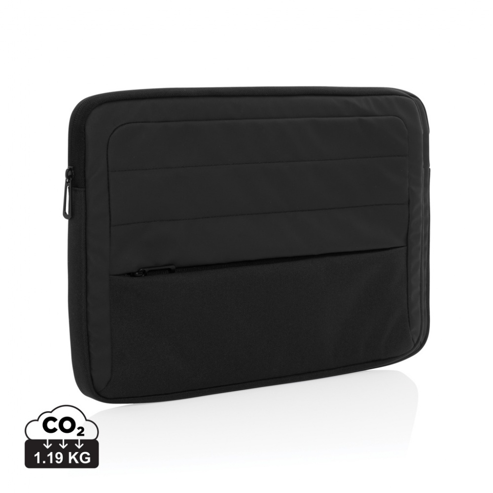 Logotrade promotional gift image of: Armond AWARE™ RPET 15.6 inch laptop sleeve