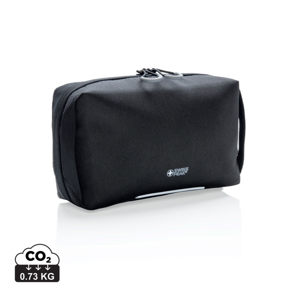 Logo trade corporate gifts picture of: Swiss Peak AWARE™ tech pouch PVC free