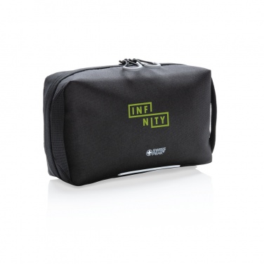Logotrade advertising product picture of: Swiss Peak AWARE™ tech pouch PVC free