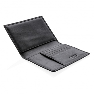 Logo trade promotional merchandise picture of: RFID anti-skimming passport holder