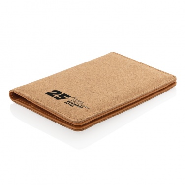 Logotrade corporate gift picture of: Cork secure RFID passport cover