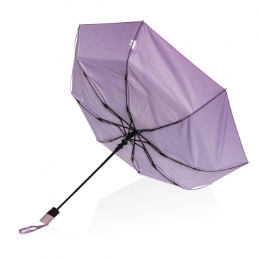 Logo trade promotional products image of: 21" Impact AWARE™ 190T mini auto open umbrella