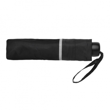 Logo trade promotional products image of: 20.5"Impact AWARE™ RPET 190T pongee mini reflective umbrella