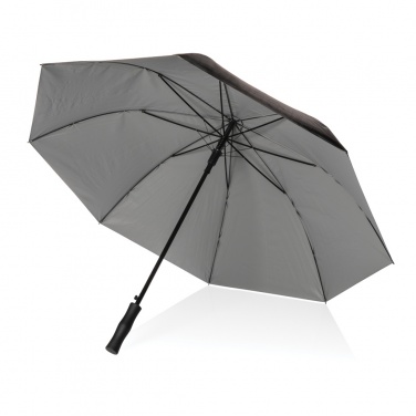 Logotrade promotional item picture of: 27" Impact AWARE™ RPET 190T dual colour auto open umbrella