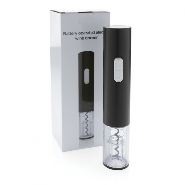 Logo trade corporate gifts picture of: Electric wine opener - battery operated
