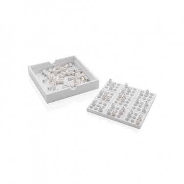 Logo trade promotional gifts image of: Wooden Sudoku game