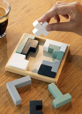 Logotrade promotional merchandise picture of: Cree wooden puzzle