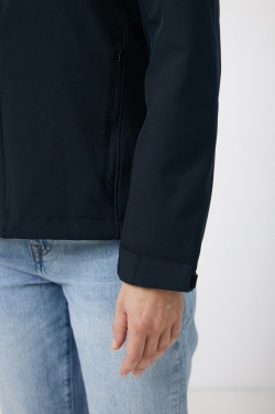 Logo trade promotional gift photo of: Iqoniq Makalu women recycled polyester soft shell jacket