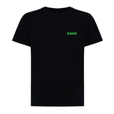 Logo trade promotional giveaway photo of: Iqoniq Koli kids lightweight recycled cotton t-shirt