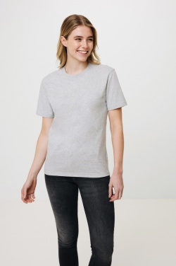 Logo trade promotional products image of: Iqoniq Manuel recycled cotton t-shirt undyed