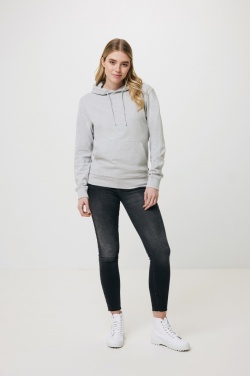 Logo trade promotional items image of: Iqoniq Torres recycled cotton hoodie undyed