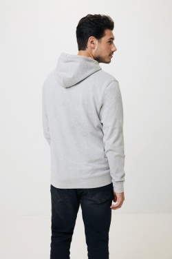 Logo trade corporate gift photo of: Iqoniq Torres recycled cotton hoodie undyed