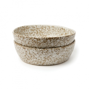 Logo trade corporate gifts image of: VINGA Nuvem stoneware mini bowl, 2 pcs set