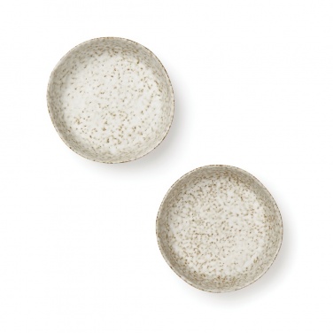 Logo trade promotional giveaways image of: VINGA Nuvem stoneware mini bowl, 2 pcs set