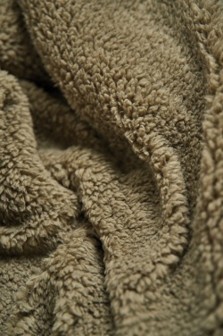 Logo trade promotional merchandise picture of: VINGA Maine GRS recycled double pile blanket