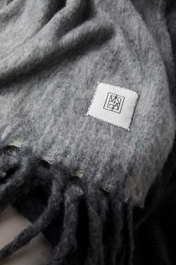 Logotrade promotional product picture of: Vinga Saletto wool blend blanket