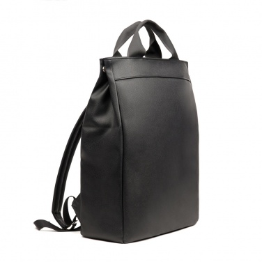 Logo trade promotional merchandise image of: VINGA Bermond RCS recycled PU backpack