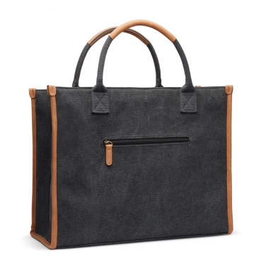 Logo trade business gift photo of: VINGA Bosler RCS recycled canvas office tote
