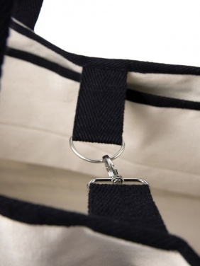 Logo trade promotional item photo of: VINGA Volonne AWARE™ recycled canvas beach bag