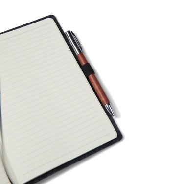 Logotrade promotional gift image of: VINGA Albon GRS recycled felt notebook