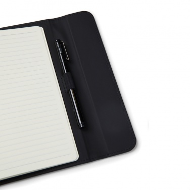 Logo trade promotional giveaways picture of: VINGA Baltimore GRS certified paper & PU notebook