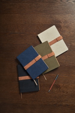 Logo trade promotional gifts image of: VINGA Bosler RCS recycled paper notebook