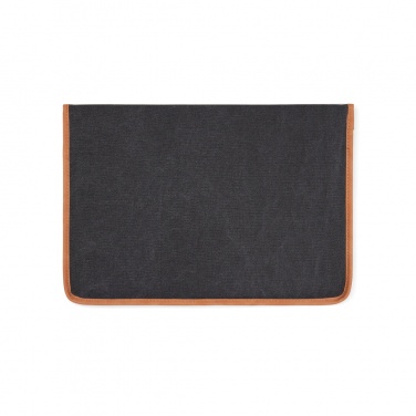 Logotrade promotional giveaway image of: VINGA Bosler GRS recycled canvas 14" laptop sleeve