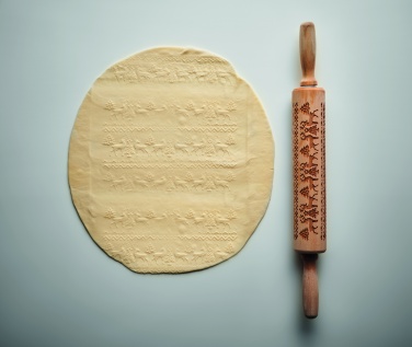Logo trade advertising products picture of: Christmas pastry wooden rolling