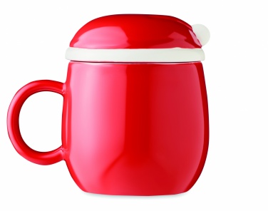 Logotrade corporate gift picture of: Ceramic mug with lid 370 ml