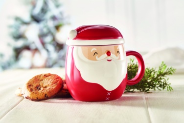 Logotrade promotional gifts photo of: Ceramic mug with lid 370 ml