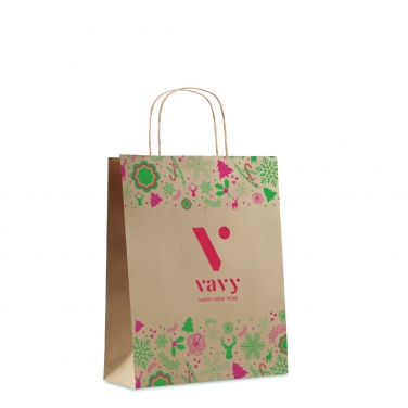 Logo trade corporate gifts picture of: Gift paper bag medium