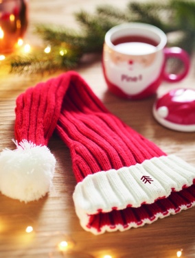 Logotrade promotional product picture of: Long Christmas knitted beanie