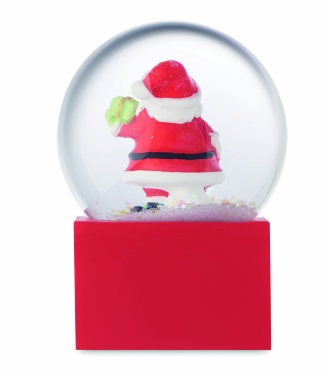 Logotrade business gift image of: Small snow ball glass ornament