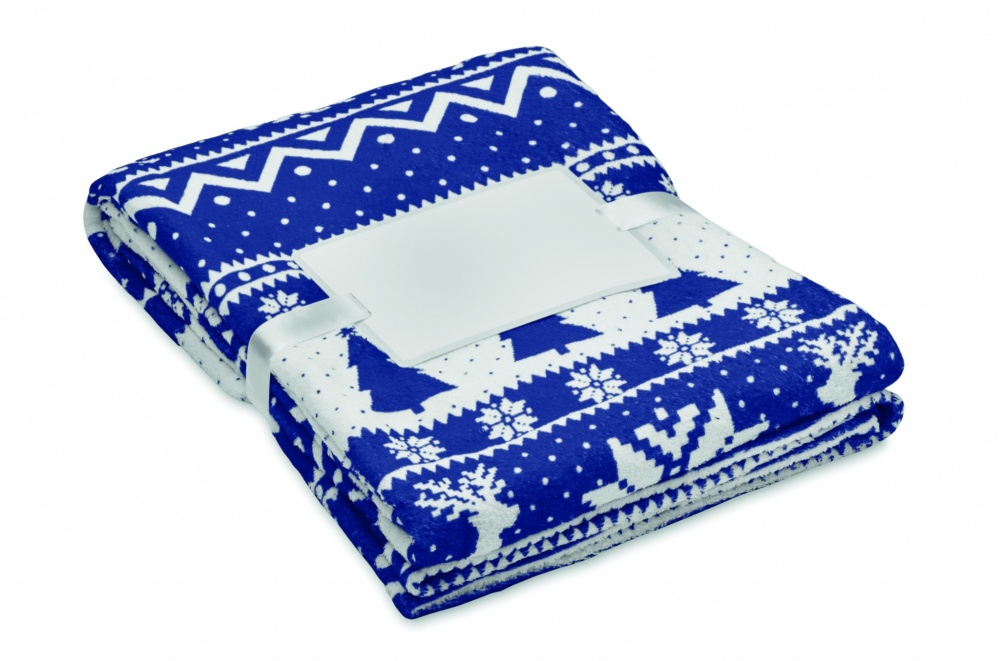Logotrade business gifts photo of: RPET fleece blanket 190 gr/m²