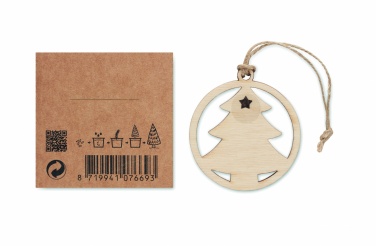 Logotrade corporate gifts photo of: Wooden tree shape hanger
