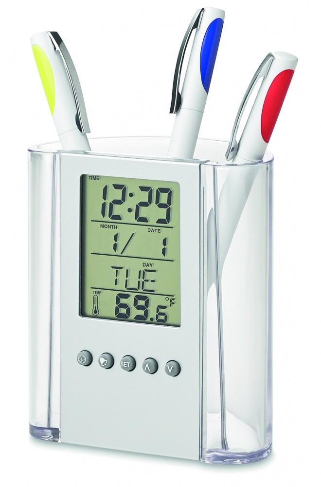 Logotrade promotional products photo of: Pen holder with calendar