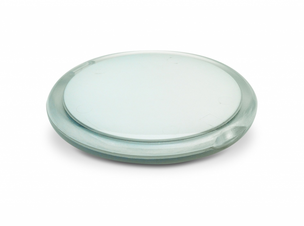 Logo trade advertising product photo of: Rounded double compact mirror