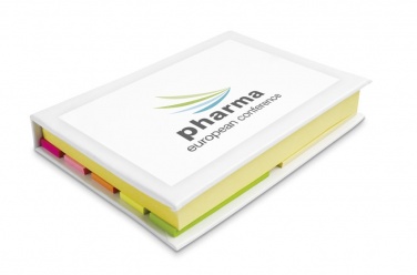 Logo trade advertising products image of: Sticky note memo pad
