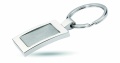 Metal key ring Turku, Shiny Silver