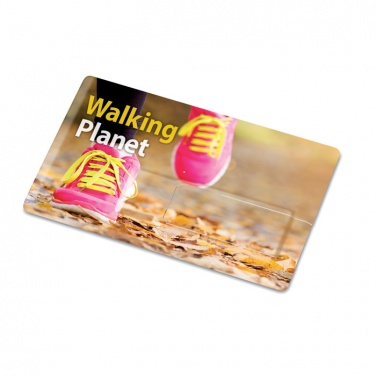 Logotrade advertising products photo of: Creditcard. USB flash 4GB